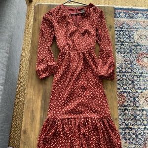 J Crew midi dress